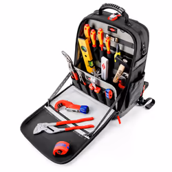 Knipex 00 21 50 S, Rouge, Jaune, 530 mm, 217 mm, 549 mm, 6,55 kg, 17 outils