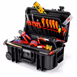 Knipex 00 21 33 E, Rouge, Jaune, 550 mm, 223 mm, 344 mm, 10,1 kg, 22 outils