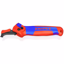 Informations techniques Longueur : 146 mm Poids : 120 g adapté pour : câbles ronds Ø de dégainage (max.) : 7 mm Couteau Knipe ...
