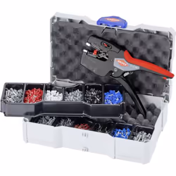 97 90 27 Assortiment de sertissages En coffret TANOS MINI-systainer® (boîte en plastique très robuste). Fermeture T-Loc manip ...