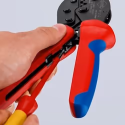 Knipex 97 52 42 SB Pince à sertir Bleu, Rouge - Vue supplémentaire 3