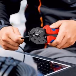Knipex 97 52 42 SB Pince à sertir Bleu, Rouge - Vue supplémentaire 7