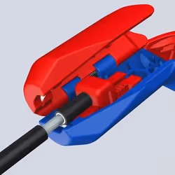 Knipex 16 95 03 SB pince à dénuder Bleu, Rouge - Vue supplémentaire 2