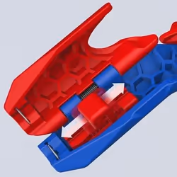 Knipex 16 95 03 SB pince à dénuder Bleu, Rouge - Vue supplémentaire 3
