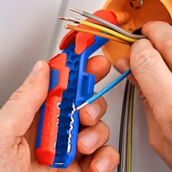Knipex 16 95 03 SB pince à dénuder Bleu, Rouge - Vue supplémentaire 6