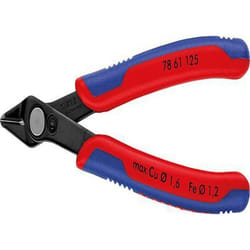 Pince délectricien - Knipex - 7861125 - 125 mm - Rouge - Coupante
