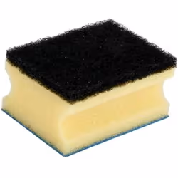Vileda 139787 éponge Rectangulaire Fibre Noir, Bleu, Jaune 3 pièce(s) - Vue supplémentaire 4