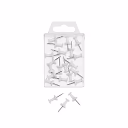 Wedo 54 100, Blanc, 10 mm, 23 mm, 20 pièce(s)