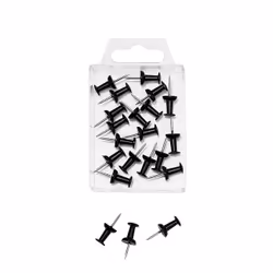 Wedo 54 101, Noir, 10 mm, 23 mm, 20 pièce(s)