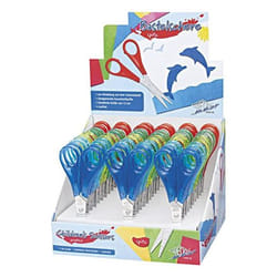 Wedo 77 30 ciseaux à bouts ronds Universel Découpe droite Couleurs assorties