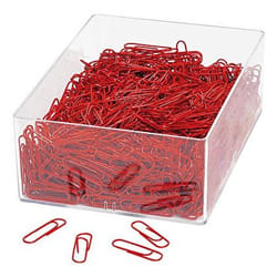 Wedo 901 244602 trombone Métal, Plastique 1000 pièce(s)