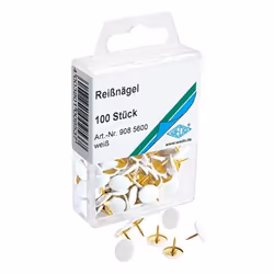Wedo 908 5600, Or, Blanc, 100 pièce(s), Boîte
