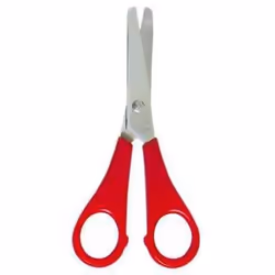 Ciseaux de bricolage enfant - WEDO - Bout rond 130 mm - Acier inoxydable - Graduation en cm