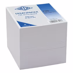 Wedo 270 26540, Carré, Blanc, Papier, 99 mm, 99 mm, 700 feuilles