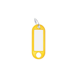 Wedo 262 801805 porte-clés et boîte Jaune