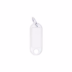 Wedo 262 801800, Porte-clés, Blanc, 21 mm, 52 mm, 100 pièce(s)
