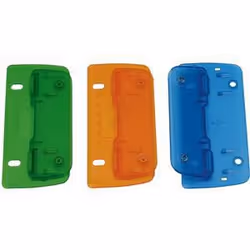 Wedo 67899, Plastique, Bleu, Orange, Rose, 3 feuilles, 67 x 8 x 129 mm