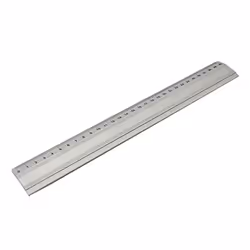 Wedo 52 5330, Règle de bureau, Aluminium, Aluminium, 300 mm, 38 mm, 1 pièce(s)