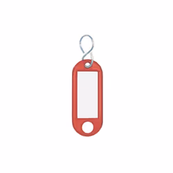 Wedo 262103402, Rouge, 21 mm, 52 mm, 10 pièce(s)