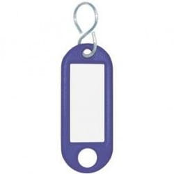 Wedo 262103403 porte-clés Bleu 10 pièce(s)