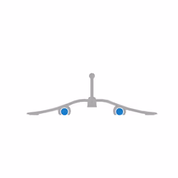 Wedo 52 5235 310 mm Aluminium Gris