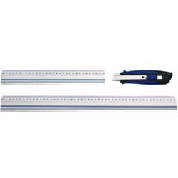 Wedo 525430 règle 300 mm Aluminium Argent
