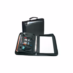 Wedo 58 3001, Cuir, Noir, A4, Carte de visite, 355 mm, 65 mm