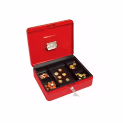 Wedo Cash box size 4, Noir, 10,2 cm (4"), 300 x 240 x 90 mm