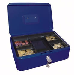 Wedo Cash box size 4 caisse enregistreuse Bleu