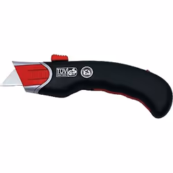 Wedo 78815, 2,5 cm, Métal, Caoutchouc, Noir, Rouge, Argent, 226 g, 167 x 60 x 20 mm
