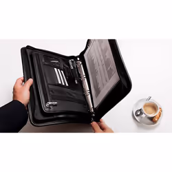 Wedo 58 5001 organiseur personnel Cuir, Nylon Noir - Vue supplémentaire 7