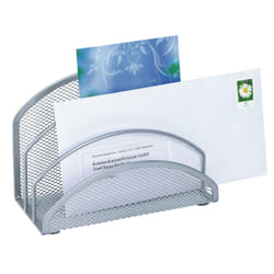 Wedo 65 354 bac de rangement de bureau Métal Argent