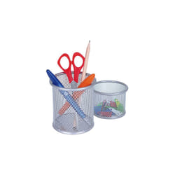 Wedo 65 454 porte crayons et stylos Métal Argent