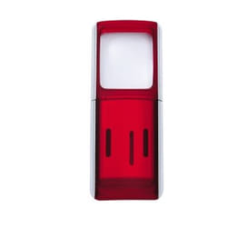 Wedo 271 7502 loupe 3x Rouge