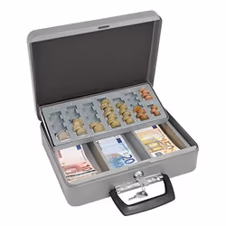 Wedo 149 658012 caisse enregistreuse Acier Gris