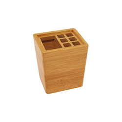 Wedo 061407 porte crayons et stylos Bambou Bois