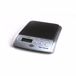 Wedo Electronic Scale OPTIMO Steel 5000, LCD, 4x 1.5 V AAA, Argent, 245 x 186 x 40 mm, 650 g