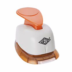 Wedo Star Pochoir de perforation Gris, Orange