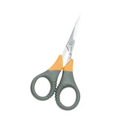 Wedo 985 4 ciseaux à bouts ronds Universel Découpe de forme + découpe droite Gris, Jaune