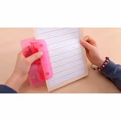 Wedo 67 809 perforateur papier Rose