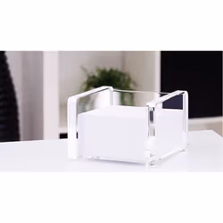 Wedo 60 7016 bac de rangement de bureau Acrylique Transparent