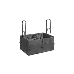 Wedo 58 2531 Boîte de rangement Panier de rangement Carré Polyester Noir