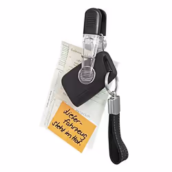 Wedo 64 22016 aimant pour réfrigérateur Plastique Noir, Transparent 4 pièce(s)