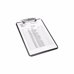 Wedo 57 6601 bloc-notes A4 Polystyrène Noir