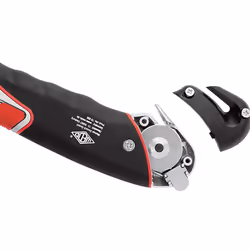 Wedo 78825 couteau à lame rétractable Noir, Rouge, Blanc Couteau rasoir