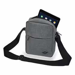 Wedo 59 350512 sac à main et sac en bandoulière Polyester Gris Unisexe Sac postier - Vue supplémentaire 4