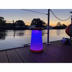 Wedo Teleskop-Hocker mit LED Funktion Rond Noir, Rouge, Blanc ABS - Vue supplémentaire 13