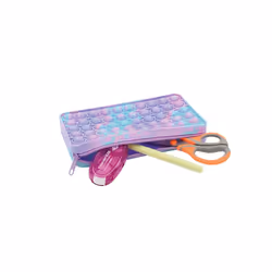 Wedo POP IT pastello Trousse à crayons Silicone Violet