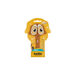 Ciseaux pour enfant 13 cm motif chien bello marron - ciseaux de bricolage avec poignée souple et pointe ronde 736004 - Wedo