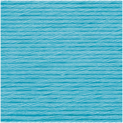 Rico Design Creative Cotton aran, Aran, Léger, Turquoise, Coton, 85 m, 60 °C
